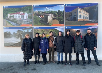 Учащиеся инженерных классов СКГМИ (ГТУ) посетили Дзауджикаускую гидроэлектростанцию