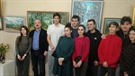 Студенты и преподаватели кафедры ТХОМ приняли участие в открытии выставки «С чего начинается Родина»