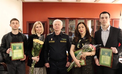 Студент юридического факультета СКГМИ награжден грамотой Службы судебных приставов