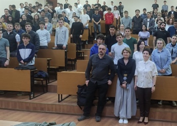 Известные российские режиссеры-документалисты встретились со студентами СКГМИ в рамках фестиваля «Кино на службе Отечеству»