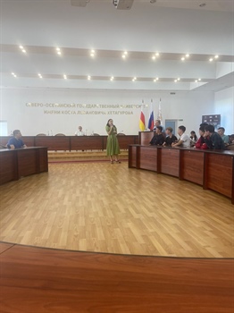 Студенты ГМФ приняли участие в мероприятии, проходившем в зале ЮНЕСКО СОГУ им.К.Л.Хетагурова