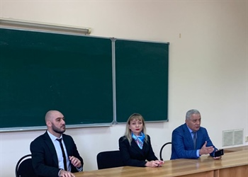 Встреча иностранных студентов с руководством ВУЗа.