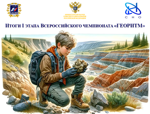 Итоги I этапа Всероссийского геологического чемпионата «ГЕОРИТМ»