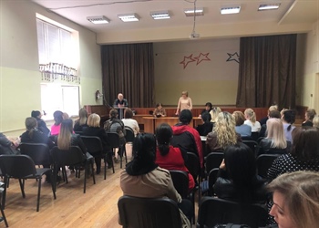 Состоялась профориентационная встреча  представителей СКГМИ(ГТУ) с родителями учащихся СОШ 15 г. Владикавказа. 