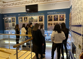 Студенты СКГМИ посетили Музей истории органов внутренних дел Северной Осетии