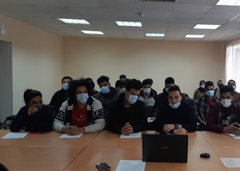 В СКГМИ (ГТУ) прошла тематическая встреча с иностранными студентами «Туберкулезу нет!»