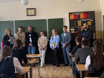 Преподаватели и студенты СКГМИ (ГТУ) посетили в СОШ №31, пос.Заводской