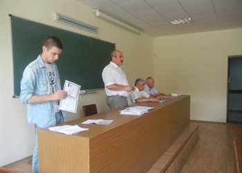 На архитектурно-строительном факультете СКГМИ (ГТУ) приветствовали первокурсников 2014 года