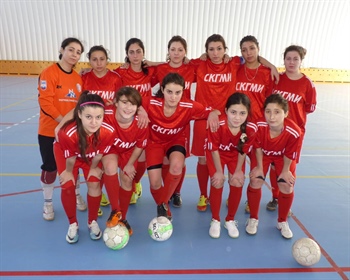 Женская команда по футболу СКГМИ (ГТУ) примет участие в финале Всероссийских соревнований по футболу среди студенческих команд