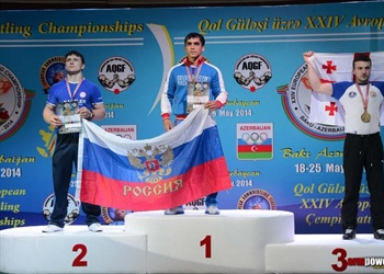 Хетаг Дзитиев - чемпион Европы по армрестлингу 2014 года